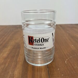 Ketel One Vodka Bloody Mary 16 oz Barrel Glass Family Made Stir Vintage